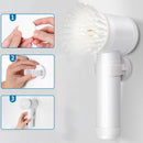 5-in-1 Bathtub Brush Electric Cleaning Brushes 3 Brush Head Bathroom Sink