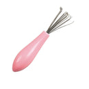 Comb Hair Brush Cleaner Cleaning Remover Embedded Tool Plastic Random Color