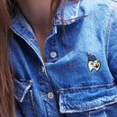 Creative Tooth Brooches Badge Funny Bowknot Pins Jacket Lapel Ornament Jewelry