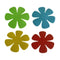 4Pcs Flower Non-stick Pot Mat Bowl Placement Pot Holders N2I4 Home Kitchen B7G9