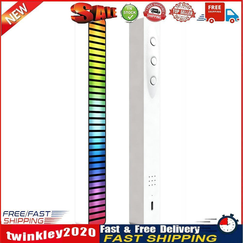 APP Control 32 LED Voice Activated Light Pickup Rhythm Strip Light for Car Newly