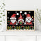 Christmas Gnomes Oil Paint By Numbers Kits Coloring Drawing for Adults Chil