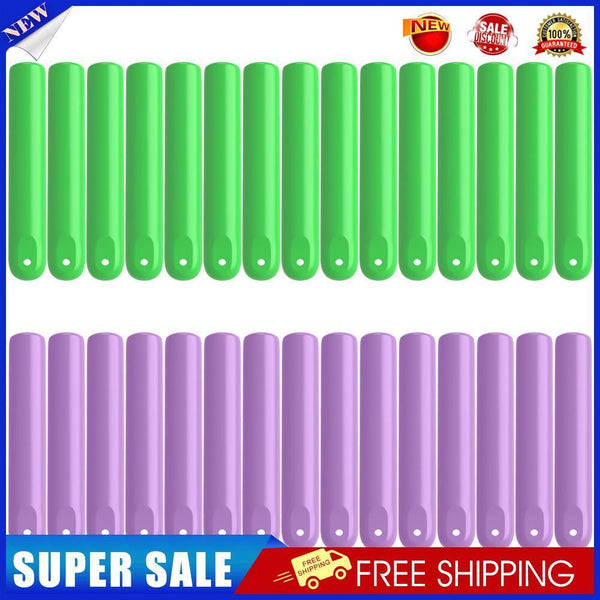 30pcs Fishing Float Seats Silicone Bobber Holder Stopper Tackle Random (M)