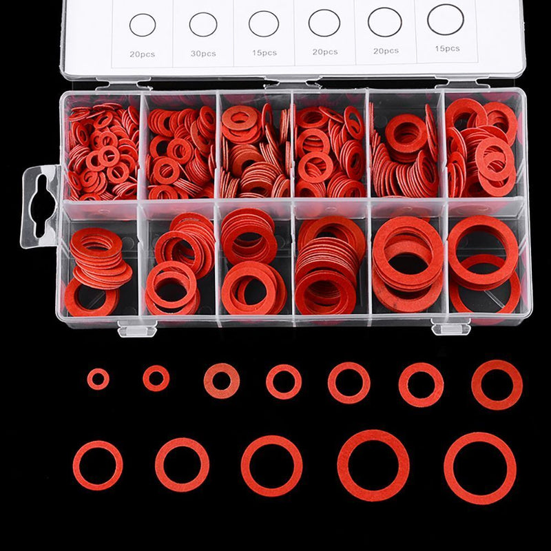 Washers Fasteners Red Steel Paper Insulation Washer Flat Washer Flat Ring Seal
