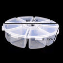 Jewelry Container 8 Grids Empty Storage Box Nail Art Rhinestones Case