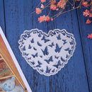 Heart DIY Cutting Dies Stencils Scrapbook Embossing Album Card Gifts (2pcs)
