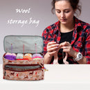 Oxford Cloth Printing Wool Crochet Storage Tote Knitting Yarn Bag (A Deer) Newly