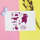 Metal Cutting Dies Silicone Seal Stencils DIY Scrapbooking Album Stamp (C) Newly