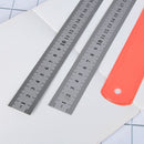 Tool Metric Imperial Metric/Inch Straight Ruler Stainless Steel Double Sided