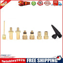 8pcs/set Aluminum Alloy Bike Valve Conversion Nozzles Bicycle Valve Adapter