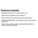 #A Waterproof Silicone Camera Security Protective Case UV-Resistant for EufyCam