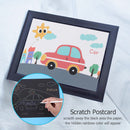 10pcs Puzzle Drawing Toys DIY Car Series Scraping Painting Craft for Kids Adults
