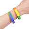 Women Man Jewelry Silicon Bracelet Couple Rainbow Lover Friendship Bracelets