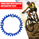 MOTSUV 104BCD Bicycle Chainring 30T MTB Bike Chain Wheel Crank Part (Blue) Newly