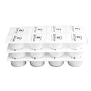 24pcs Disposable Tattoo Cap Dip Foam Cleaning Cup for Tattoo Needles Cartridges