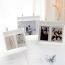 Multi-functional Photo Album Card Booklet Picture Case Acrylic Photo Frame