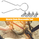 Bicycle Chain Magic Buckle Mountain MTB Bike Link Chain Buckles Disassembly Tool