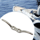 Cleat Tie Mooring Marine Stainless Steel Bollard Deck Line Rope Boat Yacht Dock