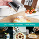 Steel Sugar Shaker Seasoning Bottle Chocolate Powder Sprinkler Coffee Sifter