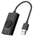 Widewing SC2 External USB Sound Card Adapter Volume Control Audio Card for MacB