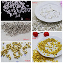 300/500Pcs Fashion Findings Nuts Post Earring Plug Back Stoppers Rubber