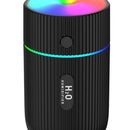 Portable Colorful Mini USB Car Humidifier Mist Maker Air Purifier (Black)