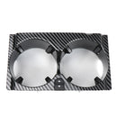 Car Center Console Water Cup Holder for Mercedes W212(Black carbon fibre) Newly