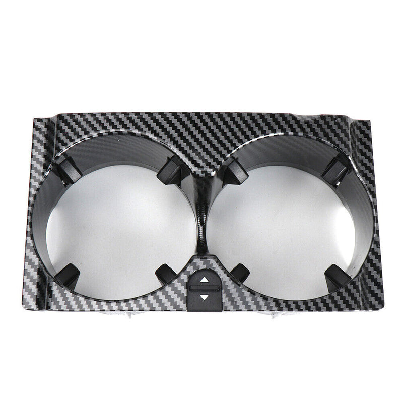 Car Center Console Water Cup Holder for Mercedes W212(Black carbon fibre) Newly