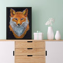 5D Special Shaped Crystal Fox Full Drill Diamond Painting