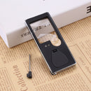 Mini Magnifying Glass 3X 10X Magnifier Magnifier with LED UV Lights for Identifying