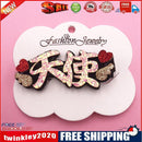 Cute Girls Hairpins Chinese Characters Hair Clips Headwear Accessories (K)