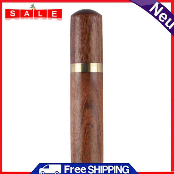 Portable Wooden Toothpick Storage Box Holder Tavel Toothpick Dispenser Bucket