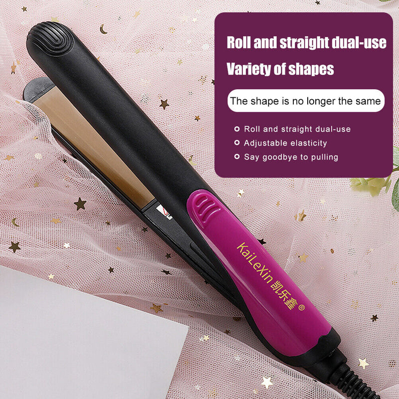 Straight Curly Hair Dual-Use Bangs Splint Household Ironing Hair Straightener