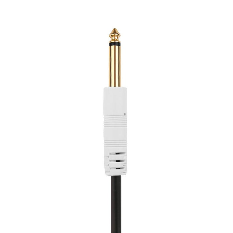Dual RCA to Dual Mono 6.35mm Male Audio Cable 2RCA to 2 6.5 DVD Mixer (2m)