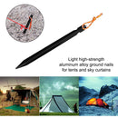 10pcs Tent Peg Aluminum Alloy Ground Nail Heavy Duty Portable for Camping Hiking