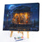 Halloween Pumpkin Canvas Paint By Numbers Oil Hand Painted Drawing Home Decor