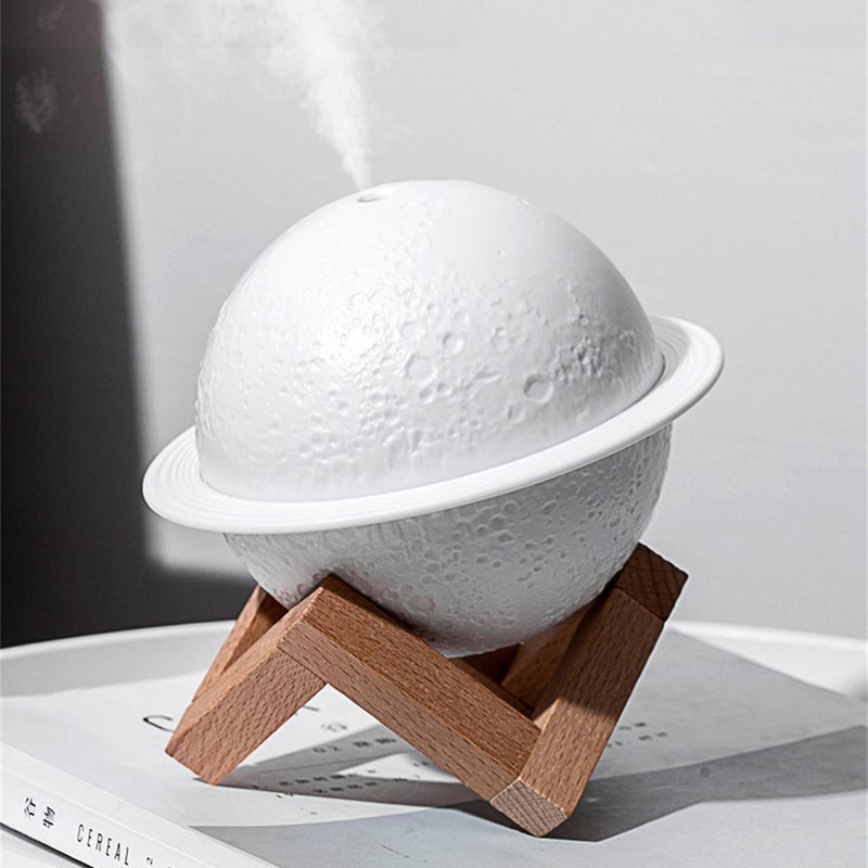 Diffuser Bedroom Air Humidifier Moonlight LED Night Light 2 In 1 Air Purify