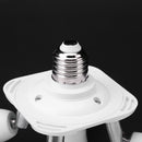 Adjustable E27 Splitter 5 Heads Lamp Base Adapter LED Bulb Holder Socket Newly
