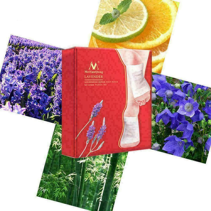 1 SET medizin die entgiftung fuß - pads mit klebstoff DE H1G2 pflaster P6T4 P7J1