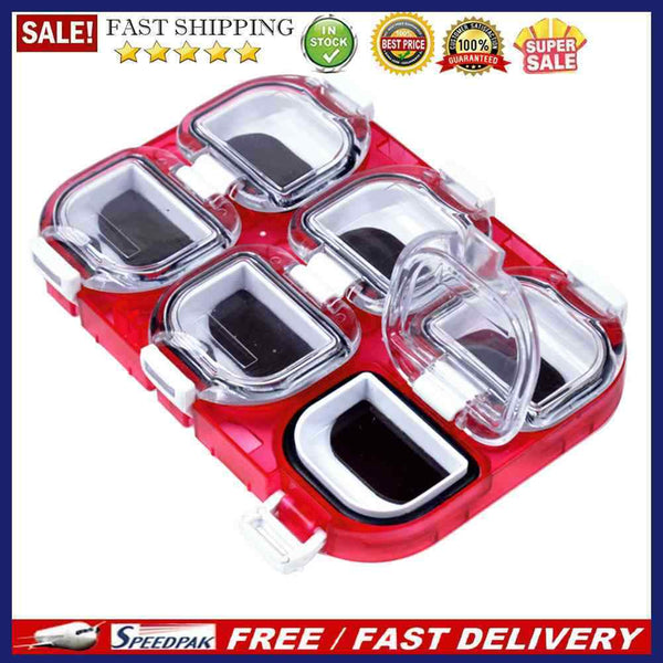 Magnetic Fishing Hook Tackle Box Fishhook Accessories Storage Tools Storage Case