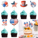 Patriotic Sign Cake Decoration Cake Topper 4th of July Independence Day