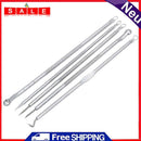 5pc / Set Stainless Steel NonSlip Acne Pimples Popper Blackhead Remover Needle Tool