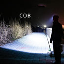 5W COB LED Headlamp Headlight 3 Modes Waterproof Outdoor Cycling Torch  Newly