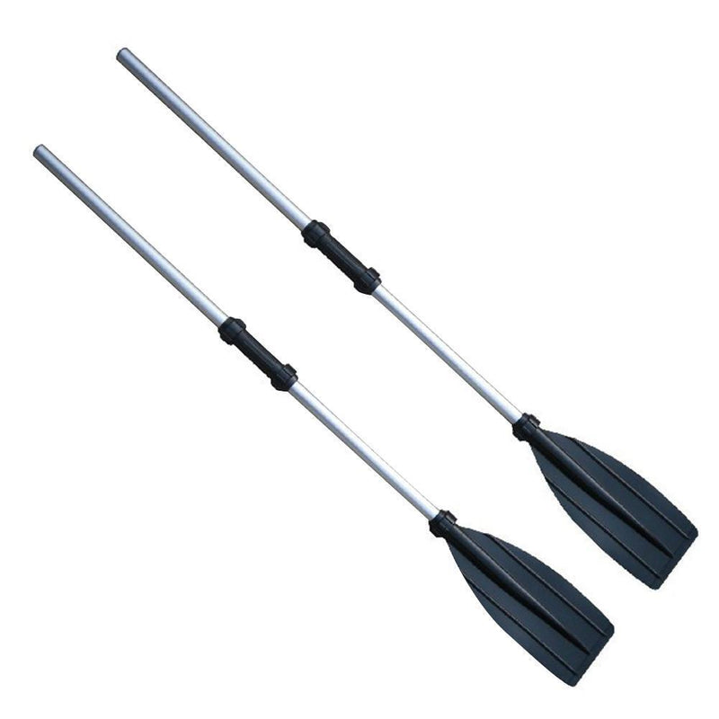 2x2pcs Detachable Kayak Rafting Paddle Surfing Canoe Oars Paddle