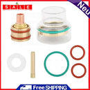 Gas Lens Glass Cup Welding Torch Kit Argon Arc Tool Accessories for WP-17/18/26