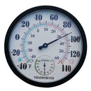 Large Thermometer Meter Outdoor Garden Humidity Hygrometer Tool Analog C1B5
