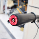 1 Pair Burnt Blue Bike Handle Bar End Caps Aluminum Alloy MTB Road Bike End