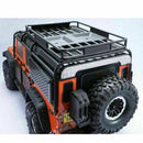 For Traxxas TRX4 TRX-4 D110 Car Crawler Metal Stainless Steel Rear Roof Panel Plate