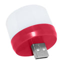 Mini Portable USB Plug Lamp Computer Power Bank Socket Night Light (Red) Newly
