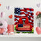 Flag Dog Oil Paint by Numbers Hand Painted Frameless Picture Home Ornament Kit